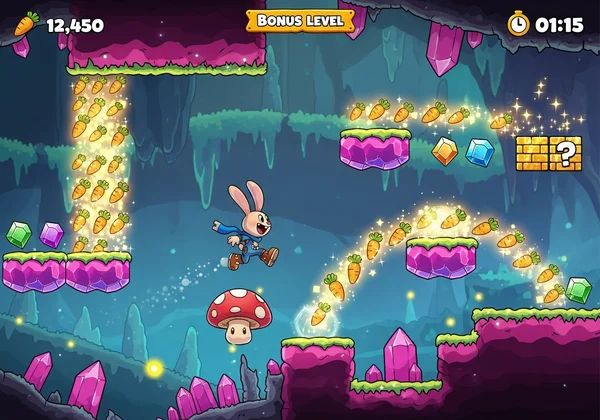 Poor Bunny hidden bonus challenge room