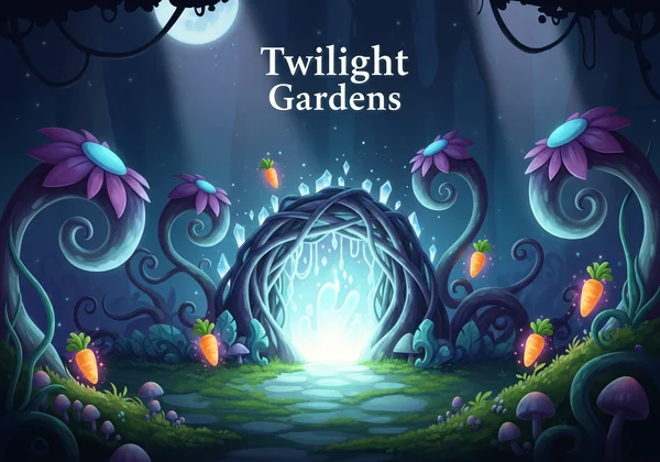 Poor Bunny secret Twilight Gardens level entrance